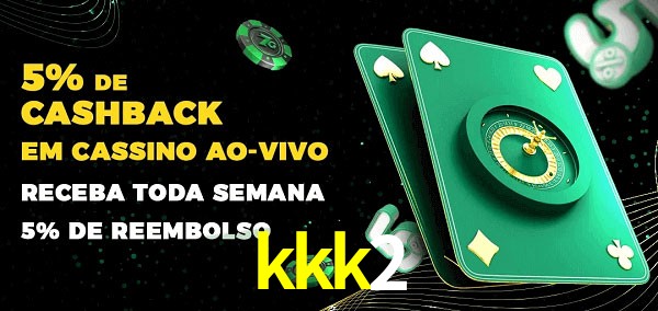 Promoções do cassino ao Vivo kkk2